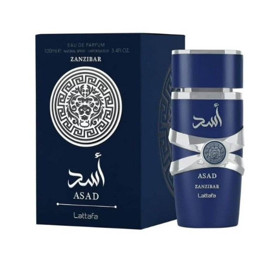 Lattafa Lattafa Asad Zanzibar Fresh Spicy Vanilj Coconut Eau De Parfum - 10ml vivadelux